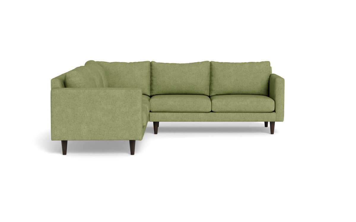 Wallace 102" Untufted Corner Sectional - Elliot Celadon