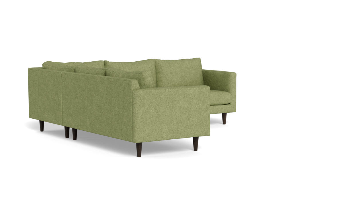 Wallace 102" Untufted Corner Sectional - Elliot Celadon