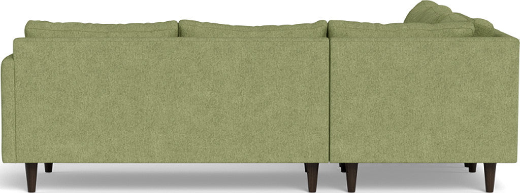 Wallace 102" Untufted Corner Sectional - Elliot Celadon