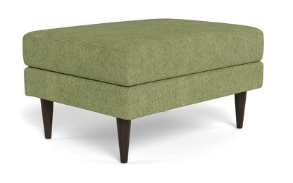 Wallace Untufted Ottoman - Elliot Celadon