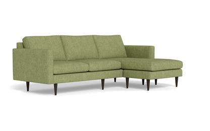 Wallace 98" Untufted Reversible Chaise Sofa - Elliot Celadon