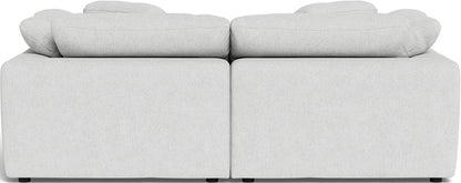 Fluffy 89" 2 Piece Sofa w/Otto - Elliot Dove