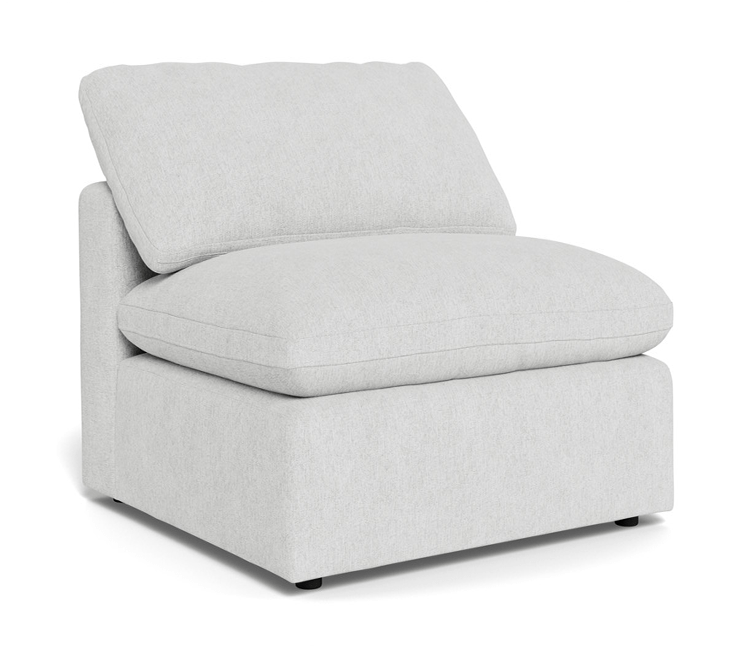 Fluffy Small Armless Chair - Elliot Dove