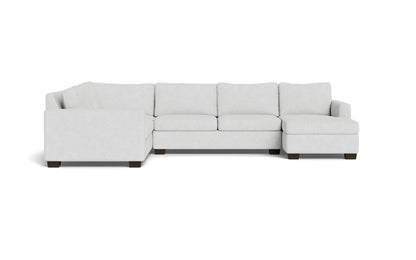 Track 141" Corner Sectionals w. Right Chaise - Elliot Dove