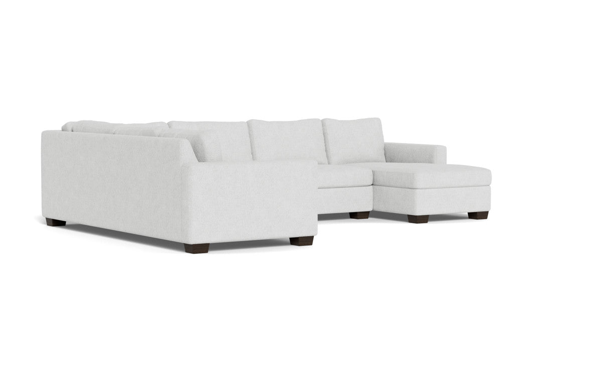 Track 141" Corner Sectionals w. Right Chaise - Elliot Dove