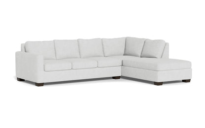 Track 121" Right Chaise Sleeper Sectional - Elliot Dove