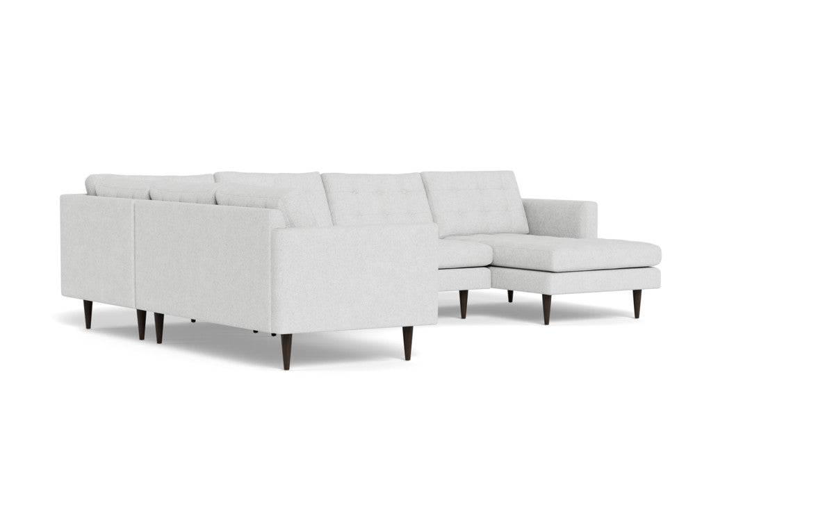 Wallace 130" Corner Sectionals w. Right Chaise - Elliot Dove