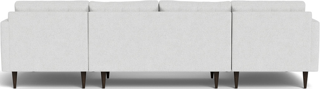 Wallace 126" Double Chaise U Sectional - Elliot Dove