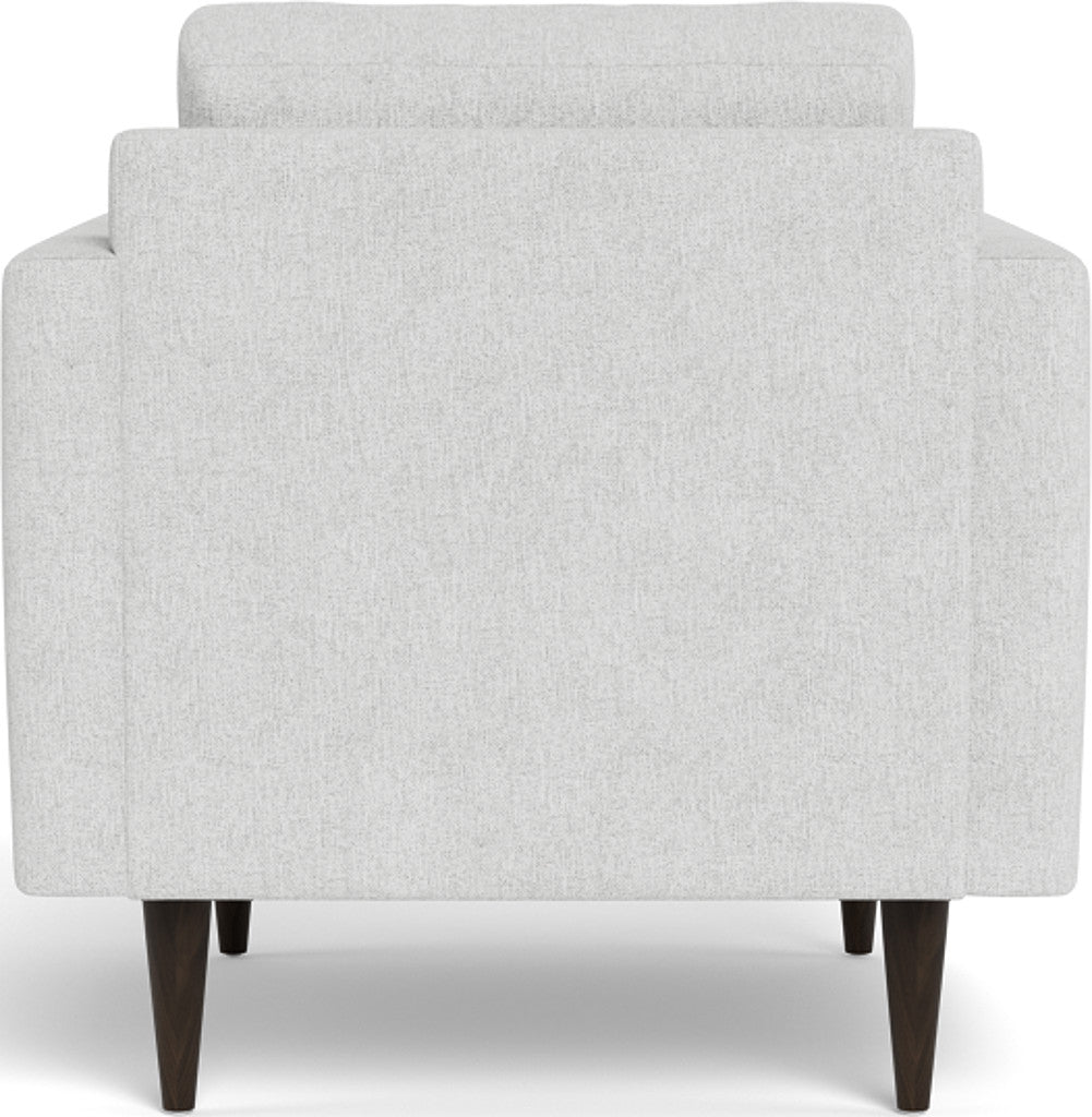 Wallace 34" Untufted Arm Chair - Elliot Dove