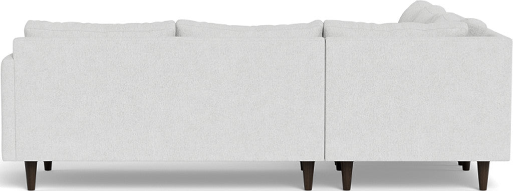 Wallace 102" Untufted Corner Sectional - Elliot Dove