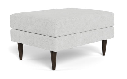 Wallace Untufted Ottoman - Elliot Dove