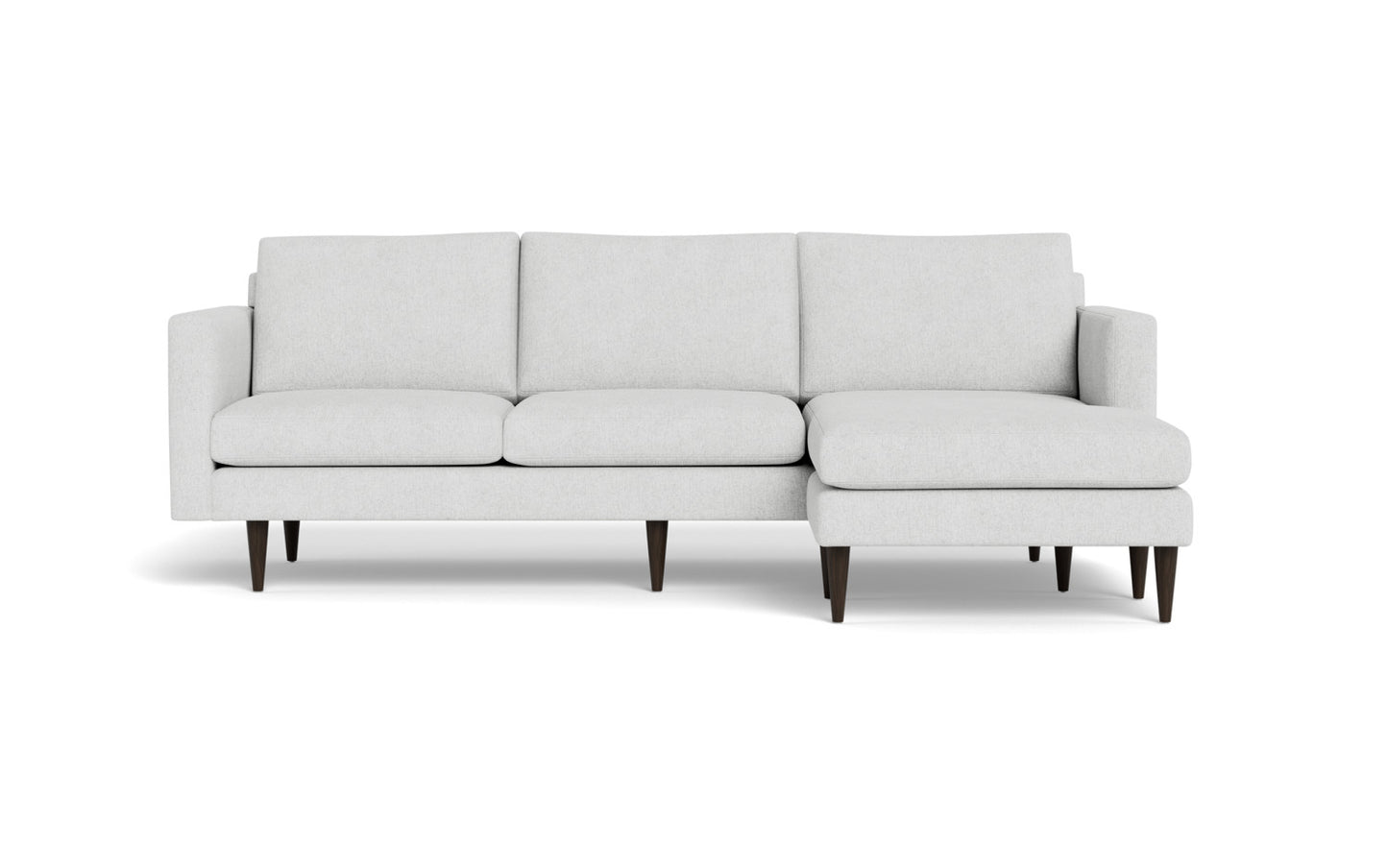Wallace 98" Untufted Reversible Chaise Sofa - Elliot Dove