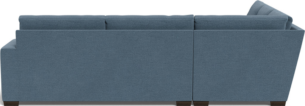 Mas Mesa 127" Deep Corner Sectional - Elliot French Blue