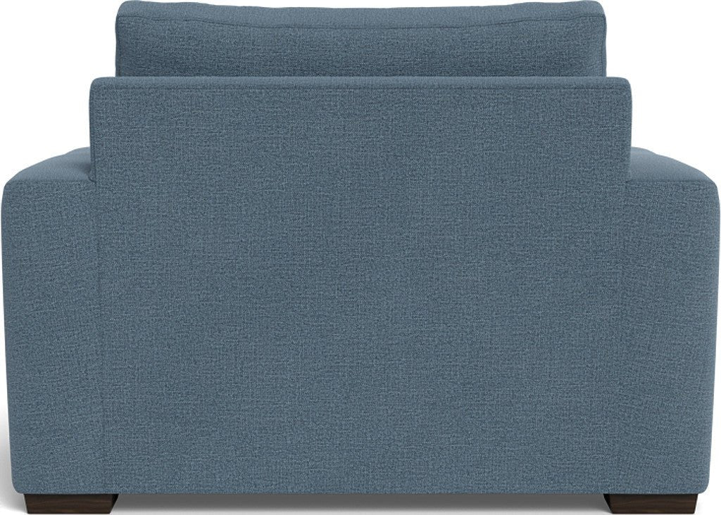 Mesa 52" Arm Chair - Elliot French Blue