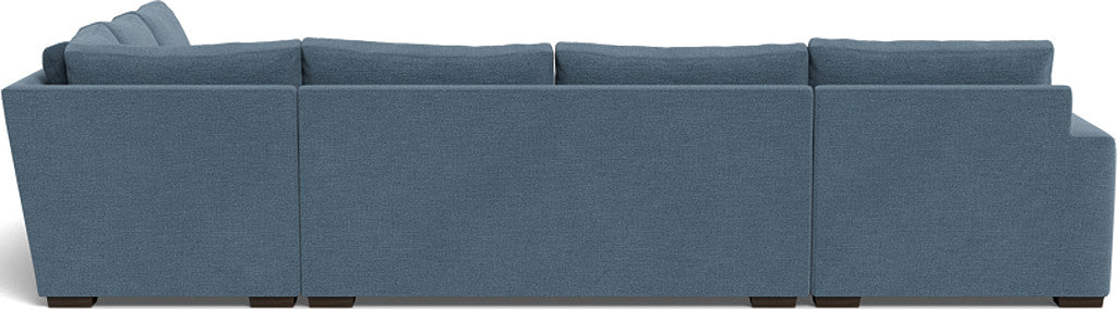 Mesa 156" Corner Sectionals w. Left Chaise - Elliot French Blue
