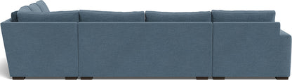 Mesa 156" Corner Sectionals w. Left Chaise - Elliot French Blue