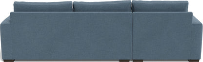 Mesa 123" Left Chaise Sectional - Elliot French Blue