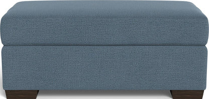 Mesa Storage Ottoman - Elliot French Blue