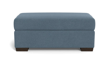 Mesa Storage Ottoman - Elliot French Blue