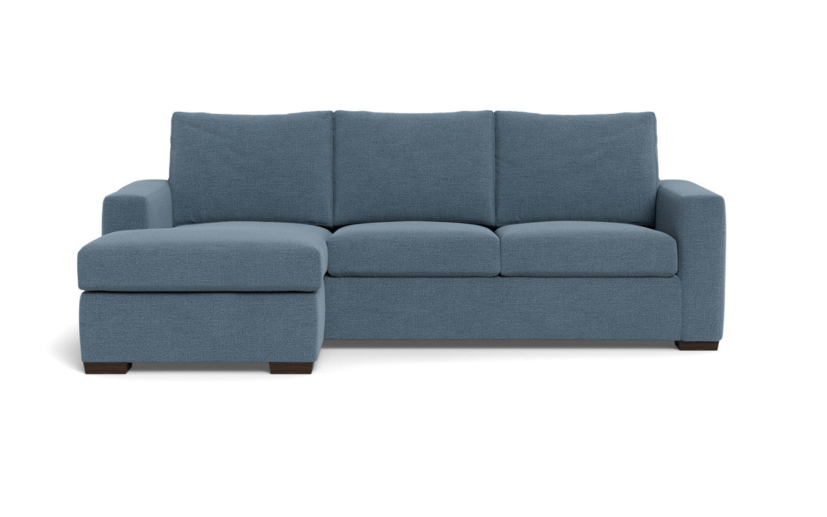 Mesa 101" Reversible Sofa Chaise - Elliot French Blue