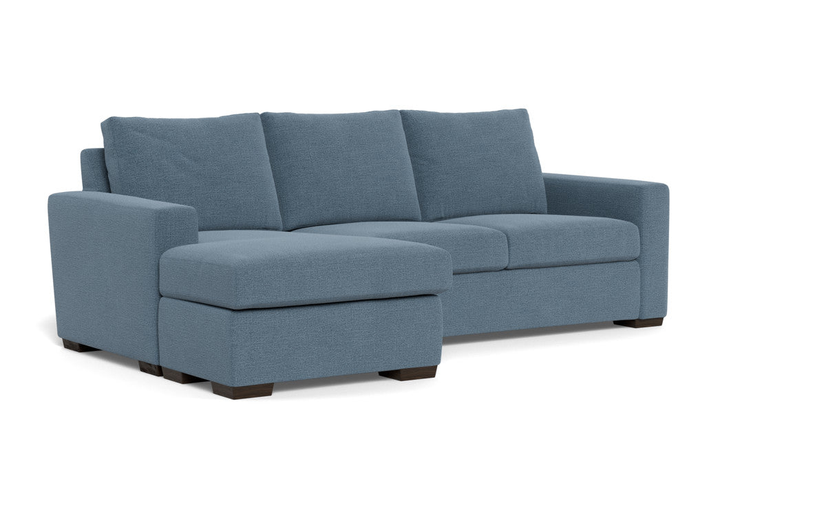 Mesa 101" Reversible Sofa Chaise - Elliot French Blue