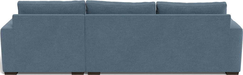 Mesa 123" Right Chaise Sectional - Elliot French Blue