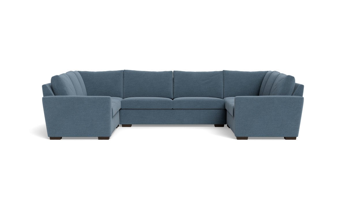 Mesa 154" Condo U Sectional - Elliot French Blue
