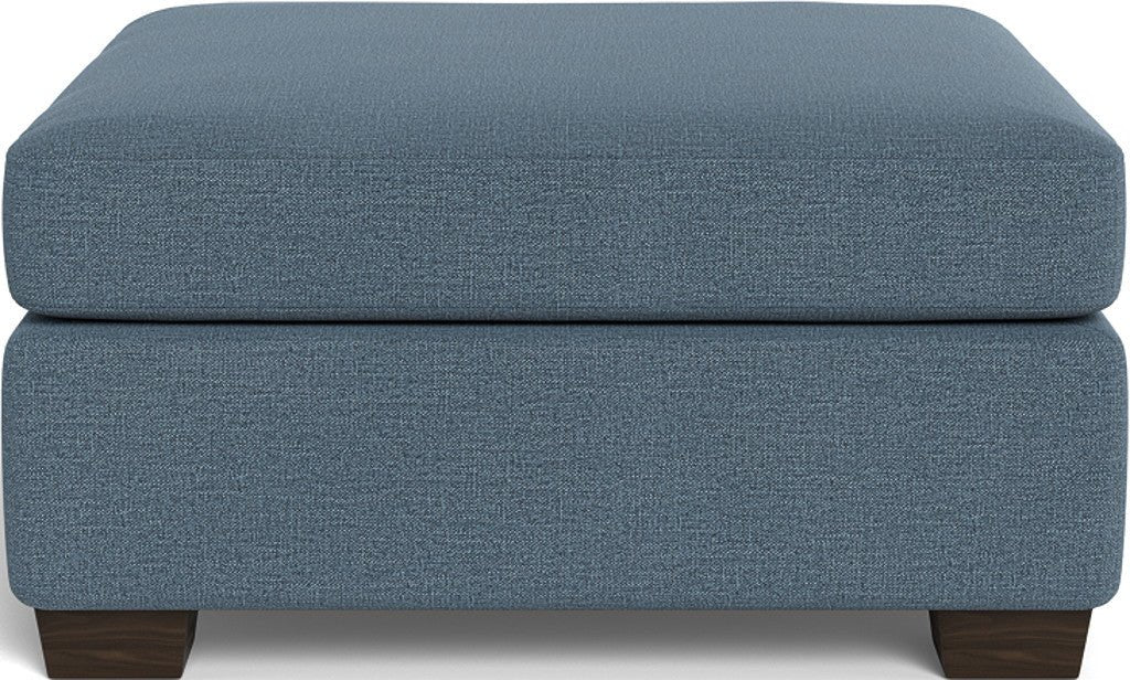 Mas Mesa Storage Cocktail Ottoman - Elliot French Blue