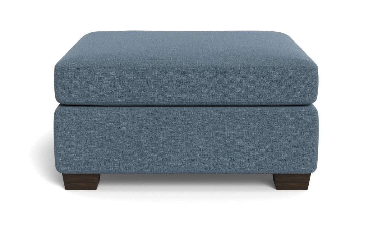Mas Mesa Storage Cocktail Ottoman - Elliot French Blue