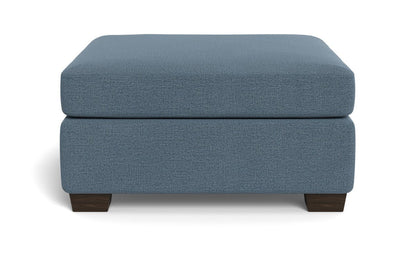 Mas Mesa Storage Cocktail Ottoman - Elliot French Blue