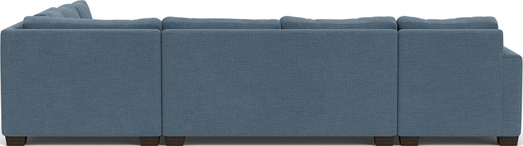 Track 141" Corner Sectionals w. Left Chaise - Elliot French Blue