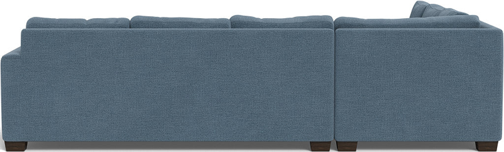 Track 121" Left Corner Sectional - Elliot French Blue