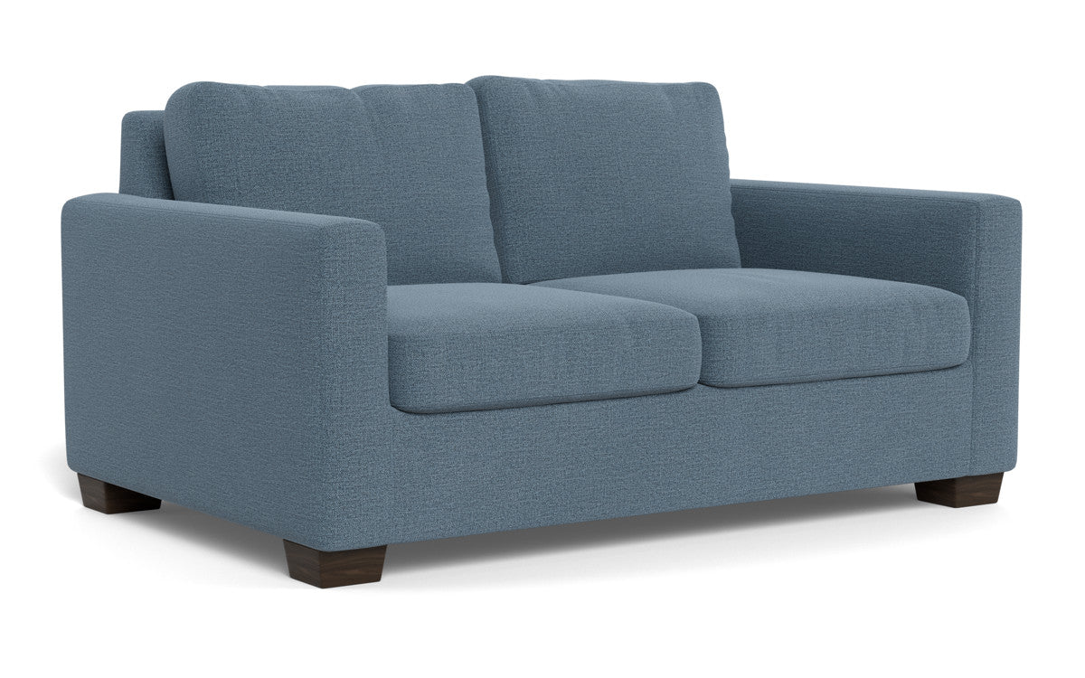 Track 62" Twin Sleeper Loveseat - Elliot French Blue