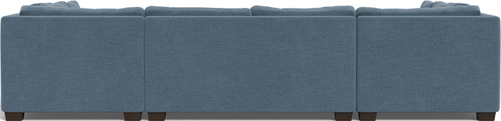 Track 141" Corner Sofa U Sectional - Elliot French Blue