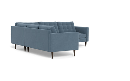Wallace 102" Corner Sectional - Elliot French Blue