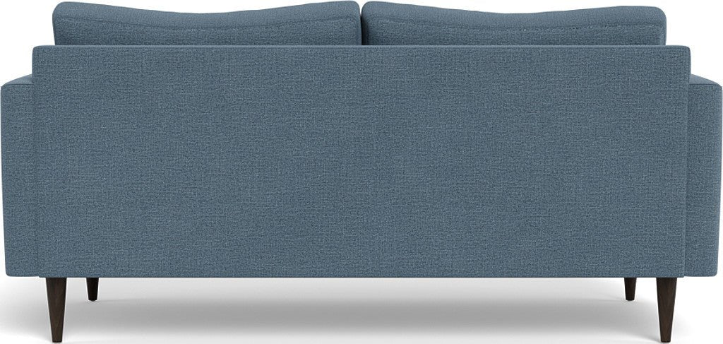 Wallace 74" Untufted Apartment Sofa - Elliot French Blue