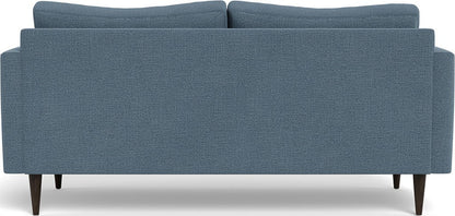 Wallace 74" Untufted Apartment Sofa - Elliot French Blue