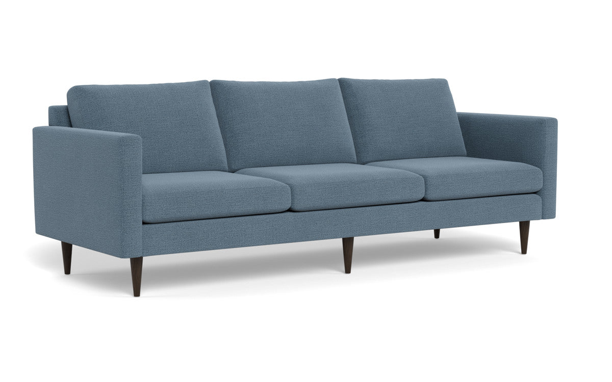 Wallace 98" Untufted Estate Sofa - Elliot French Blue