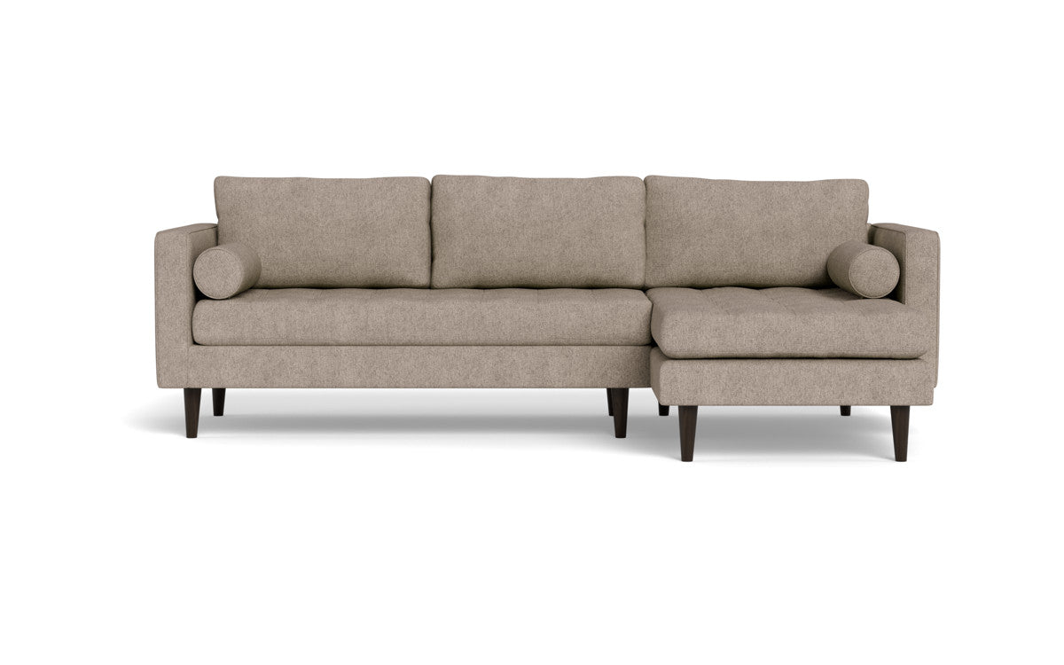 Ladybird 102" Right Chaise Sectional - Elliot Pebble