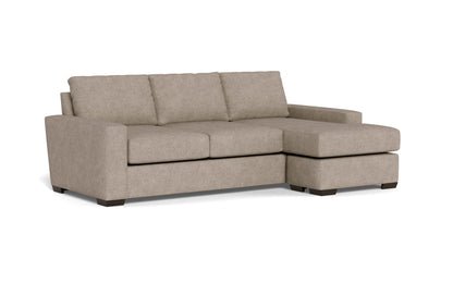 Mas Mesa 101" Deep Reversible Sofa Chaise - Elliot Pebble