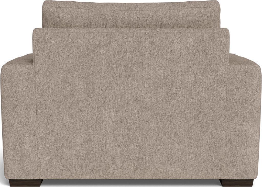 Mesa 52" Arm Chair - Elliot Pebble