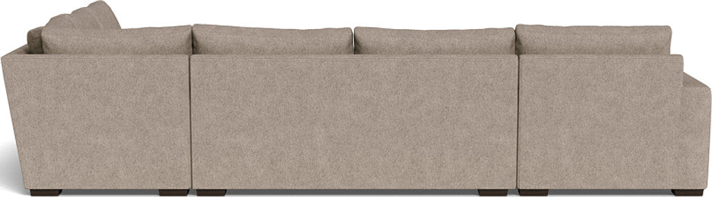 Mesa 156" Corner Sectionals w. Left Chaise - Elliot Pebble