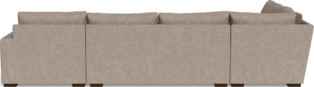 Mesa 156" Corner Sectionals w. Right Chaise - Elliot Pebble