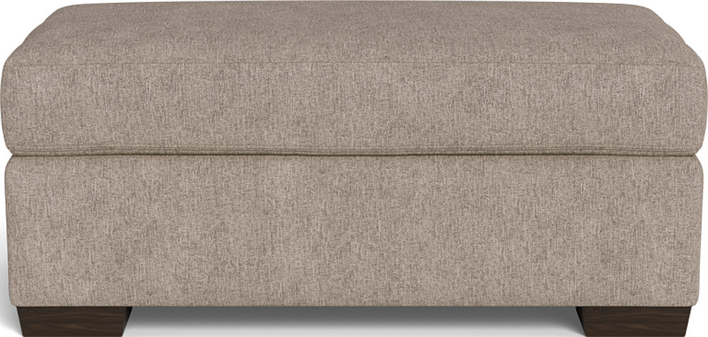 Mesa Storage Ottoman - Elliot Pebble