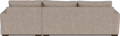 Mesa 123" Right Chaise Sectional - Elliot Pebble