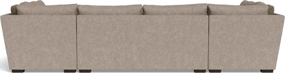 Mesa 154" Condo U Sectional - Elliot Pebble