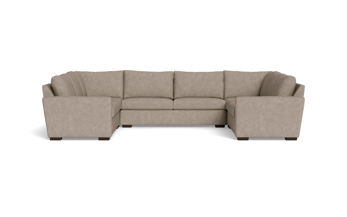 Mesa 154" Condo U Sectional - Elliot Pebble