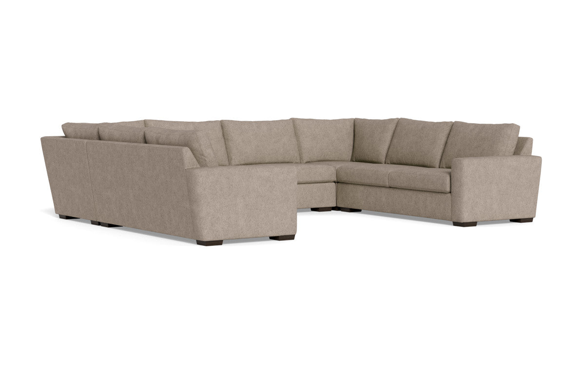 Mesa 154" Condo U Sectional - Elliot Pebble