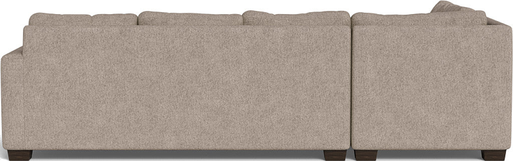 Track 121" Left Chaise Sleeper Sectional - Elliot Pebble