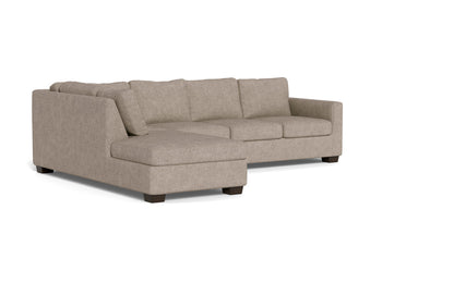 Track 121" Left Chaise Sleeper Sectional - Elliot Pebble